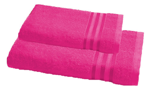 Fantasia Patter juego toalla toallon 100% algodòn rosa liso
