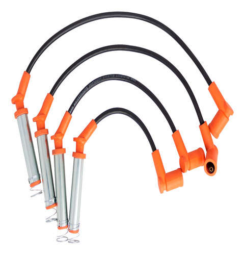 Jgo Cables Bujía Silicon Para Fiat Strada 1.8l 4cil 2009