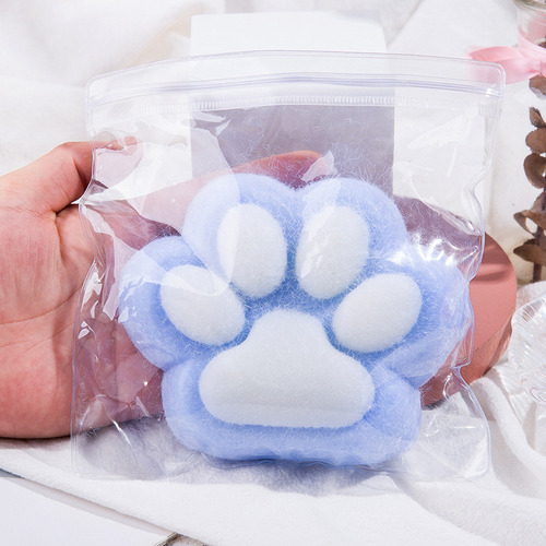 2 Juguetes Para Aliviar El Estrés Con Forma De Pata De Gato,