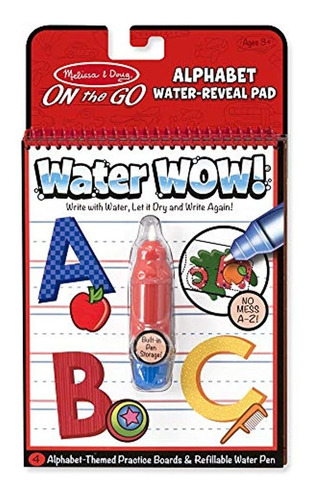 Melissa Y Doug Water Wow Libro De Actividades Alfabeto