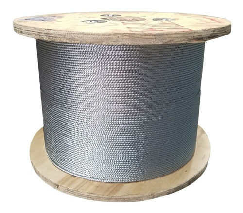 Cable Guaya En Acero Galvanizado 5/64  (2mm) 7x7 1.000 Mt