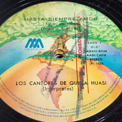 Simple Los Cantores De Quilla Huasi Microfon C9