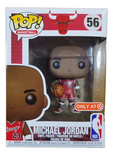 Funko Pop Nba Chicago Bulls #56 Michael Jordan Original 