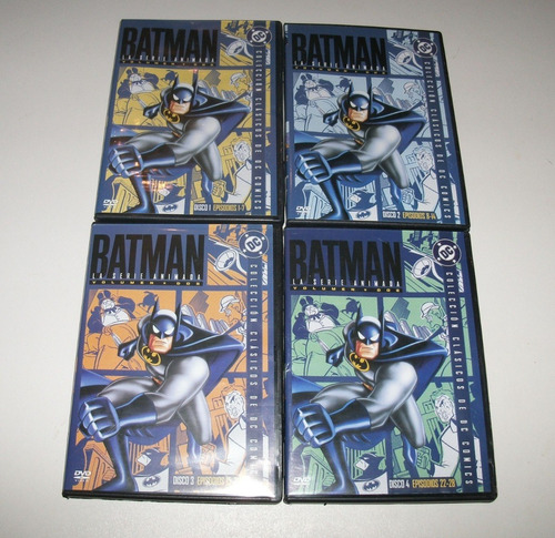 Imagen 1 de 3 de Batman: La Serie Animada Vol.2 / Cuatro Dvds Originales