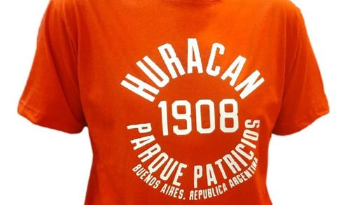 Imagen 2 de 5 de Remera Algodón Huracán Roja Ng