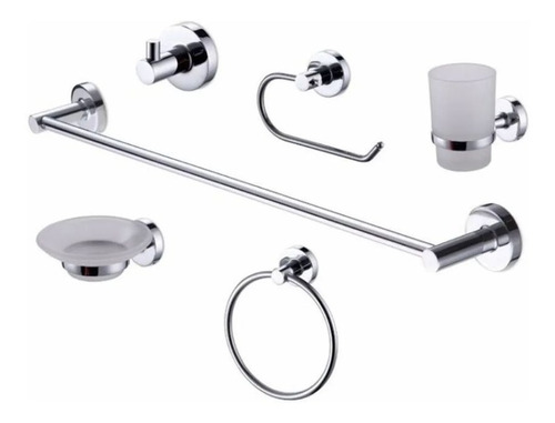 Kit De Accesorios Baño Peirano 12000 6 Piezas