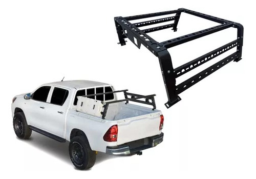 Rack Para Camioneta Pick Up Universal Ajustable Doble Barra 