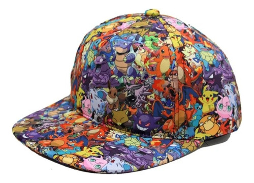 Gorra Pokemon Cerrada. Medida 56-60cm.