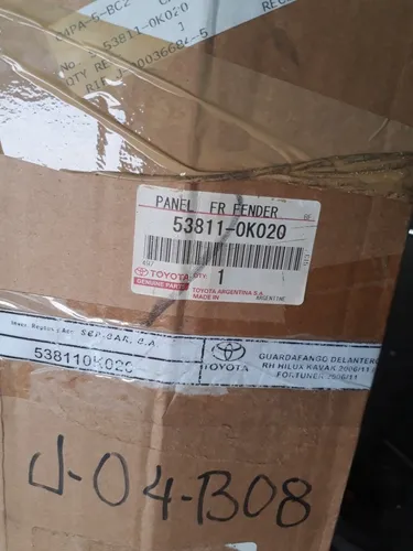 comprar Guardafango Delantero Derecho Fortuner\u002Fhilux Kavak 2006\u002F11 comprar Guardafango Delantero Derecho Fortuner\u002Fhilux Kavak 2006\u002F11