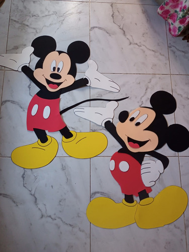 Figuras De Goma Eva De Mickey Minnie 60 Cm
