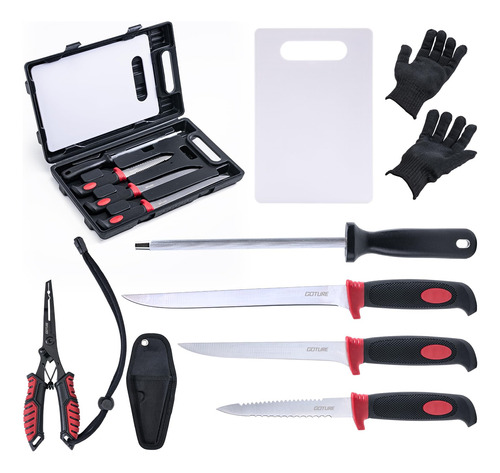 Goture Kit De Pesca De Cuchillo De Filete Con Alicates De Pe