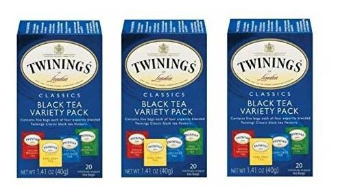 Caja De Tè Twinings Paquete Variado De Cuatro Sabores, Bols