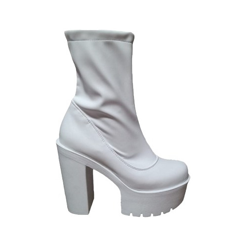 Botin Bota Estilo Bratz Plataforma Para Dama Leya New York