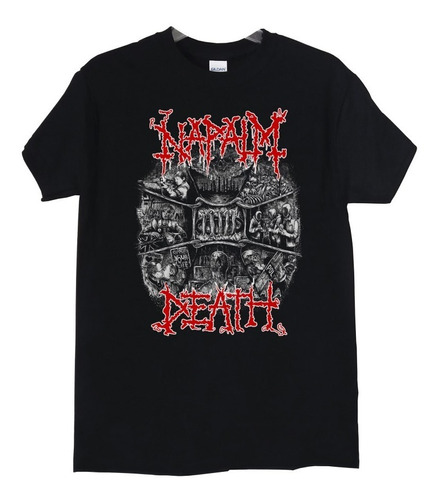 Polera Napalm Death Change Your Life Metal Abominatron