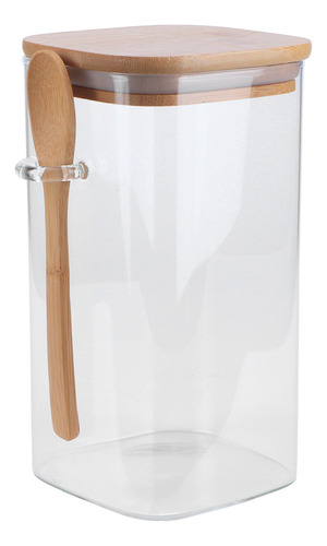 Tarro De Almacenamiento, Cuchara Cuadrada, Recipiente Para S