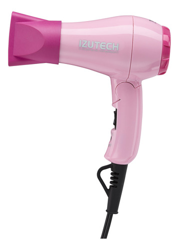 Izutech Toro 2400secador De Plegablealgodn), Color Rosa