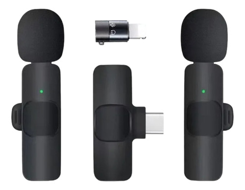 Micrófonos Inalámbricos De Solapa 2 En 1, Android Y iPhone