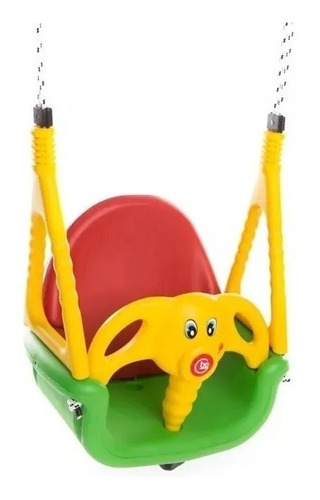 Imagen 2 de 4 de Hamaca Colgable Bebe Niño Elefantito Reforzada