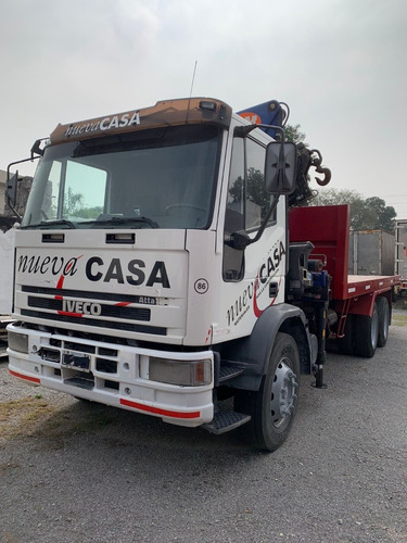 Iveco Tector 170 E22 Balancin 6x2 Hidrogrua Grua Caja