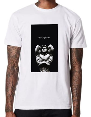 Remera - Frank Zane - Conquer  / Exclusivo / Diseño Único