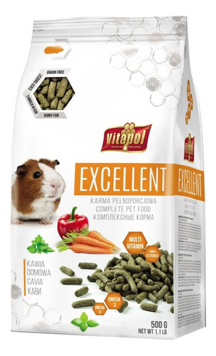 Vitapol Excellent Cobaya 500 Grs - S A Todo Chile