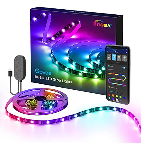 Govee Rgbic Tv Led Backlight, Led Lights For Tv With App Con