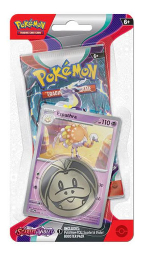 Pokémon Tcg: Scarlet & Violet 01 - Espathra Checklane Sobre