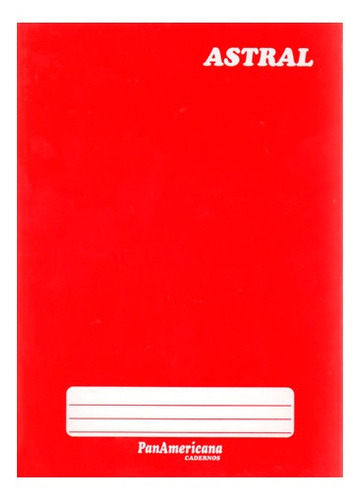 Caderno Brochura 96 Fls Vermelho Panamericana