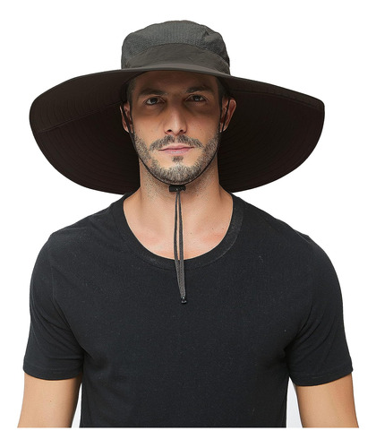 Sombreros Para Pesca Hllman Hlmn Talle Unico, Gris Oscuro