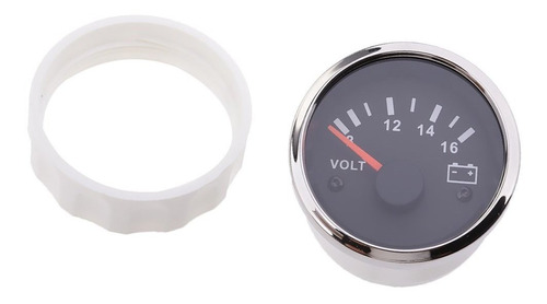 2  52mm 8 16 Volt Voltmeter Red Light Digital