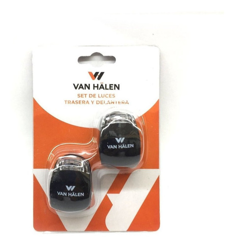 Kit Luces Silicona Led Bicicleta Delantera Trasera Van Halen
