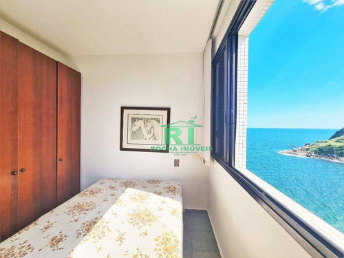 Imagem 22 de 28 de Cobertura De Alto Padrão, Beira Mar, Vista Para O Mar, 4 Quartos, 2 Vagas De Garagem, Área De Lazer, Enseada, Guarujá Sp - Co0246
