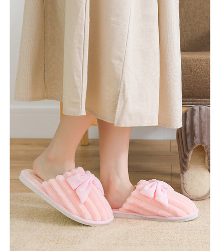 Pantuflas Peluche Mantener Caliente Suaves Y Cómodo Unisex