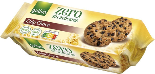 2pz Galletas Gullon Chip Choco Zero Sin Azúcares Diet Nature