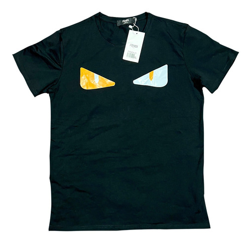 Playera Fendi Eyes Ojos Amarillos