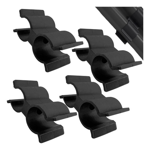 Homfanseec 4 Clips De Poste Superior Bimini, Accesorios Supe