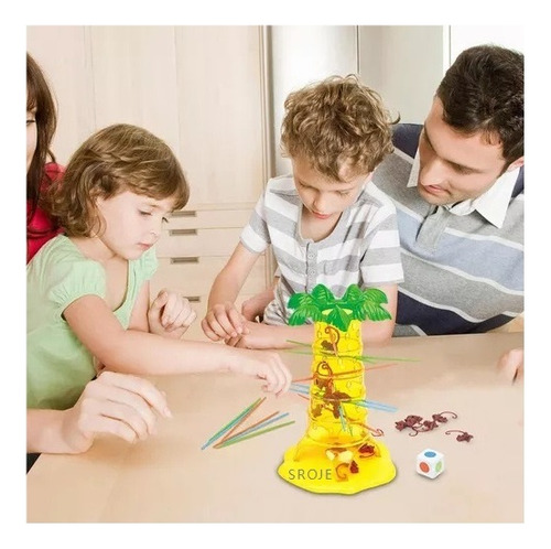 M Sroje Juego Mesa Crazy Monkey Falling Monkey Puzzle