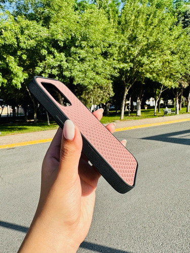 Funda Vans Waffle Para iPhone Color Negro Y Café