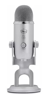 Micrófono Blue Yeti condensador multipatrón silver