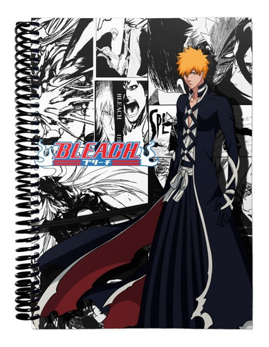 Cuaderno Libreta Anotador Simil Agenda A5 - Bleach