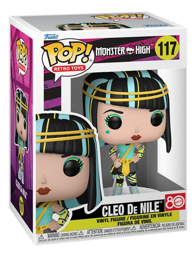 Boneco de ação Cleo de Nile da Funko Pop! Vinil