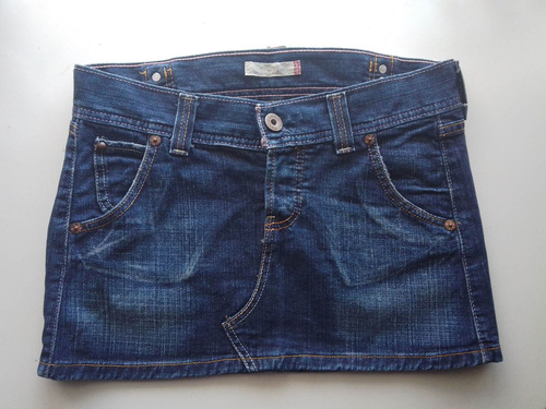 Minifalda Levis Mezclilla Talla 3