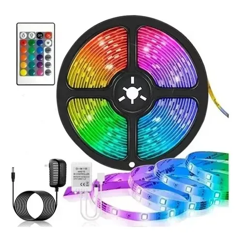 comprar Cinta De Luz Led Multicolor De 5 Metros Con Control