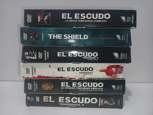 The Shield Dvd El Escudo Temporada 3 4 5 6 Y 7 Excelentes (Usado)