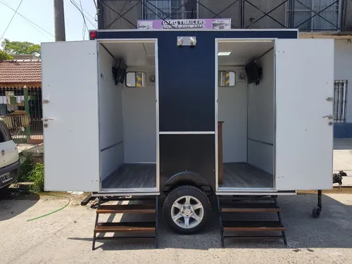 Baño Portátil Tráiler Sanitario. Modulo Baños Móviles.