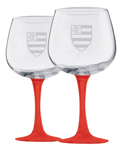 Kit 2 Taça Bebida Vinho Gin Vodka Champagne Cerveja Oficial Flamengo -  Peças Automotivas, Casa e Garagem - Itália Ricambi