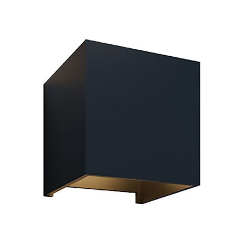 Luminario Led Arbotante Box 3d (negro)