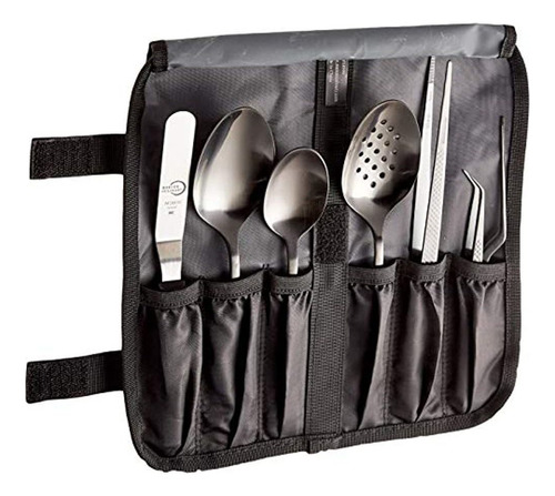 Mercer Culinary M35156bk Juego De Platos, Talla Única, Negro