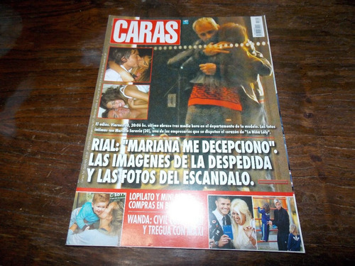 Revista Caras 1691 Rial Antoniale Lopilato Wanda 3/6/14