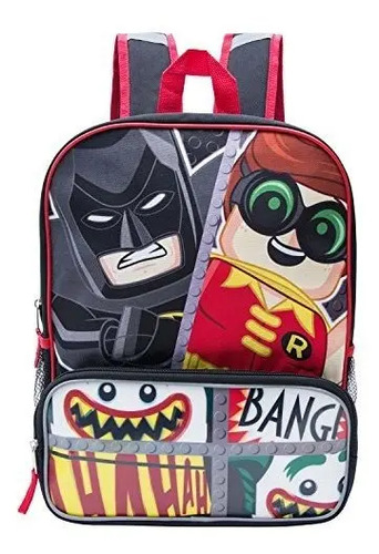 Marvel Batman Lego Batman Grande Cordura Mochila Lego Batma | Envío gratis